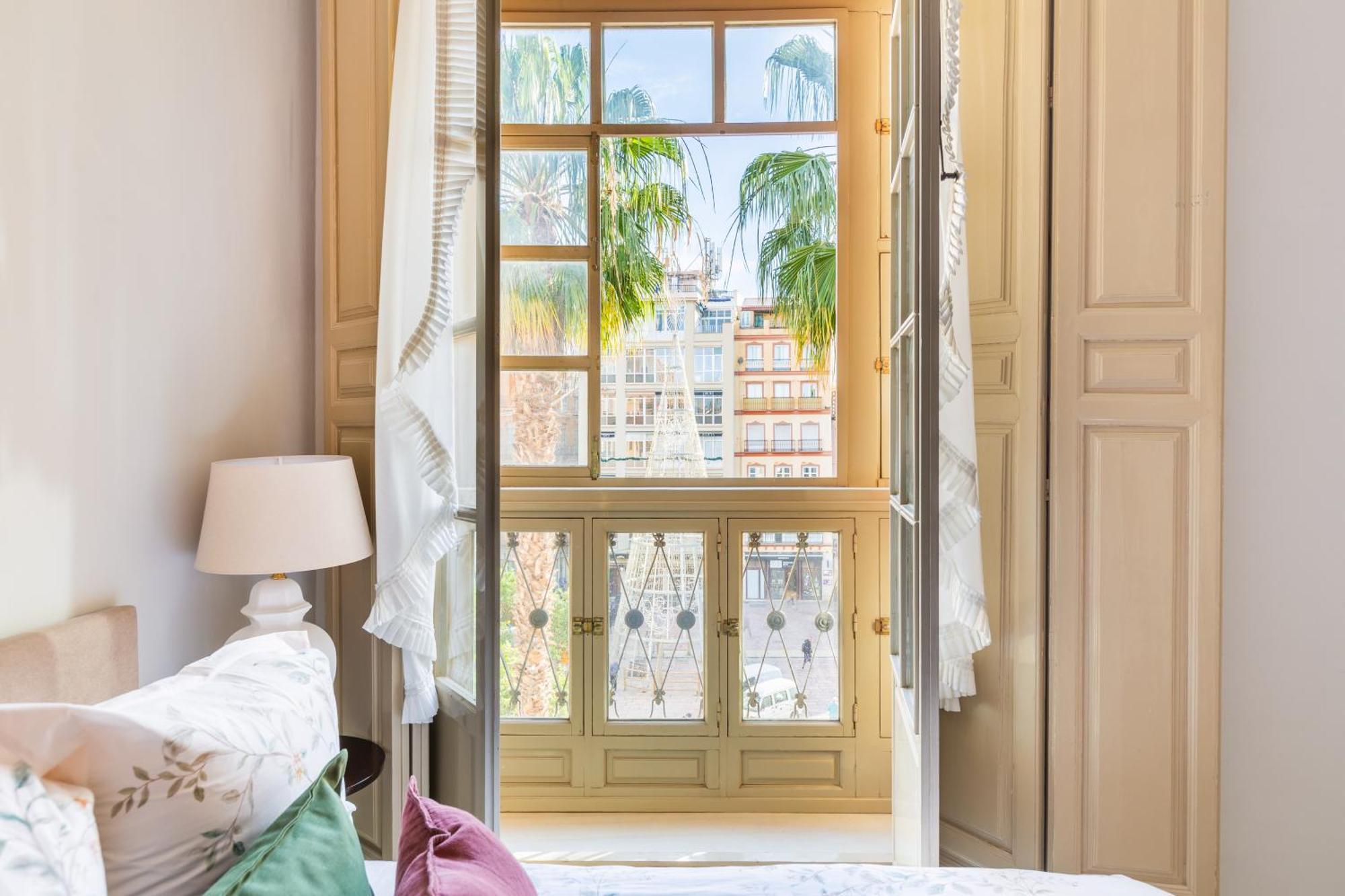 Plaza De La Constitucion Daire Málaga Dış mekan fotoğraf
